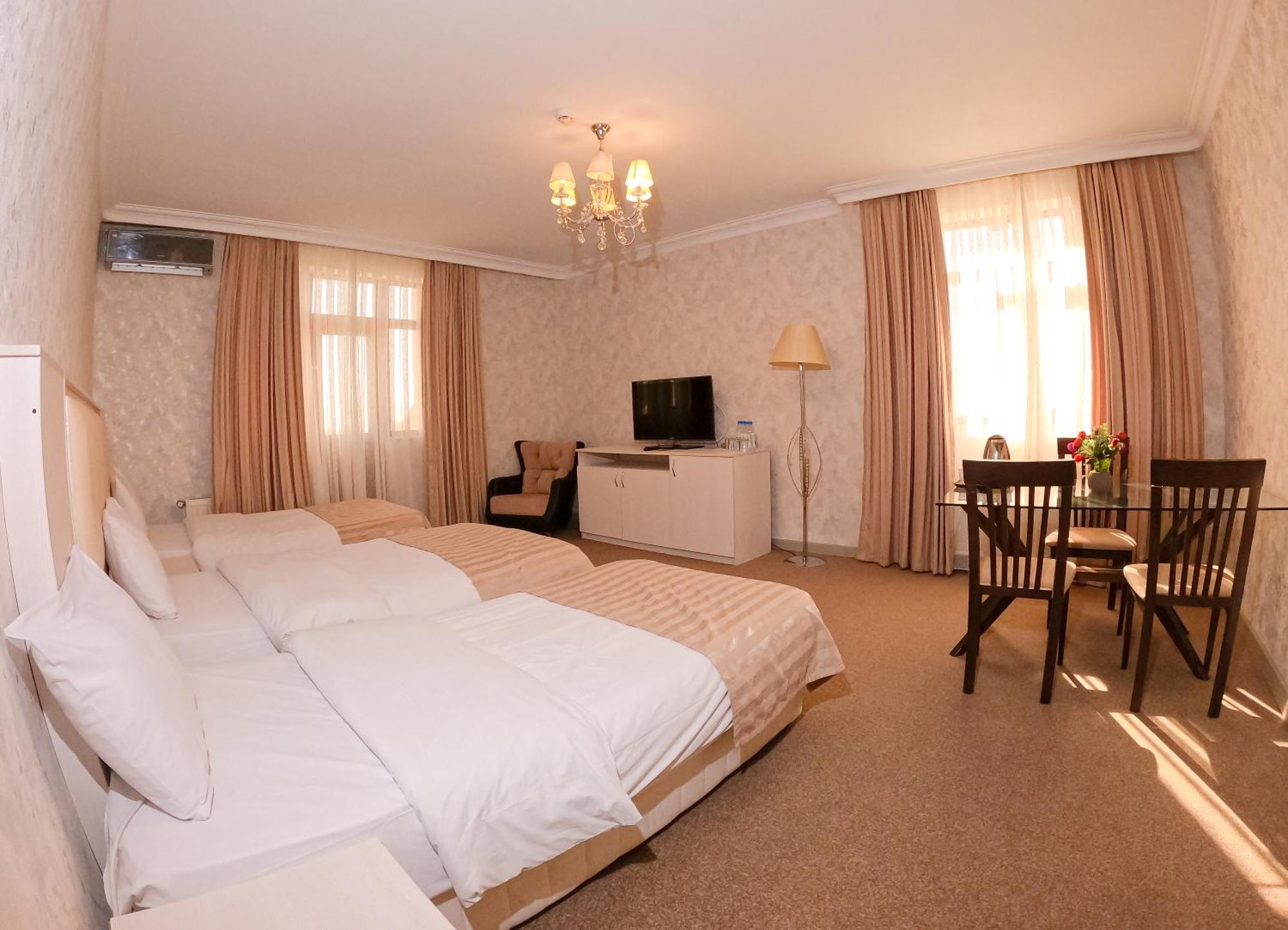 Gabala Yeddi Gozel Hotel Екстериор снимка