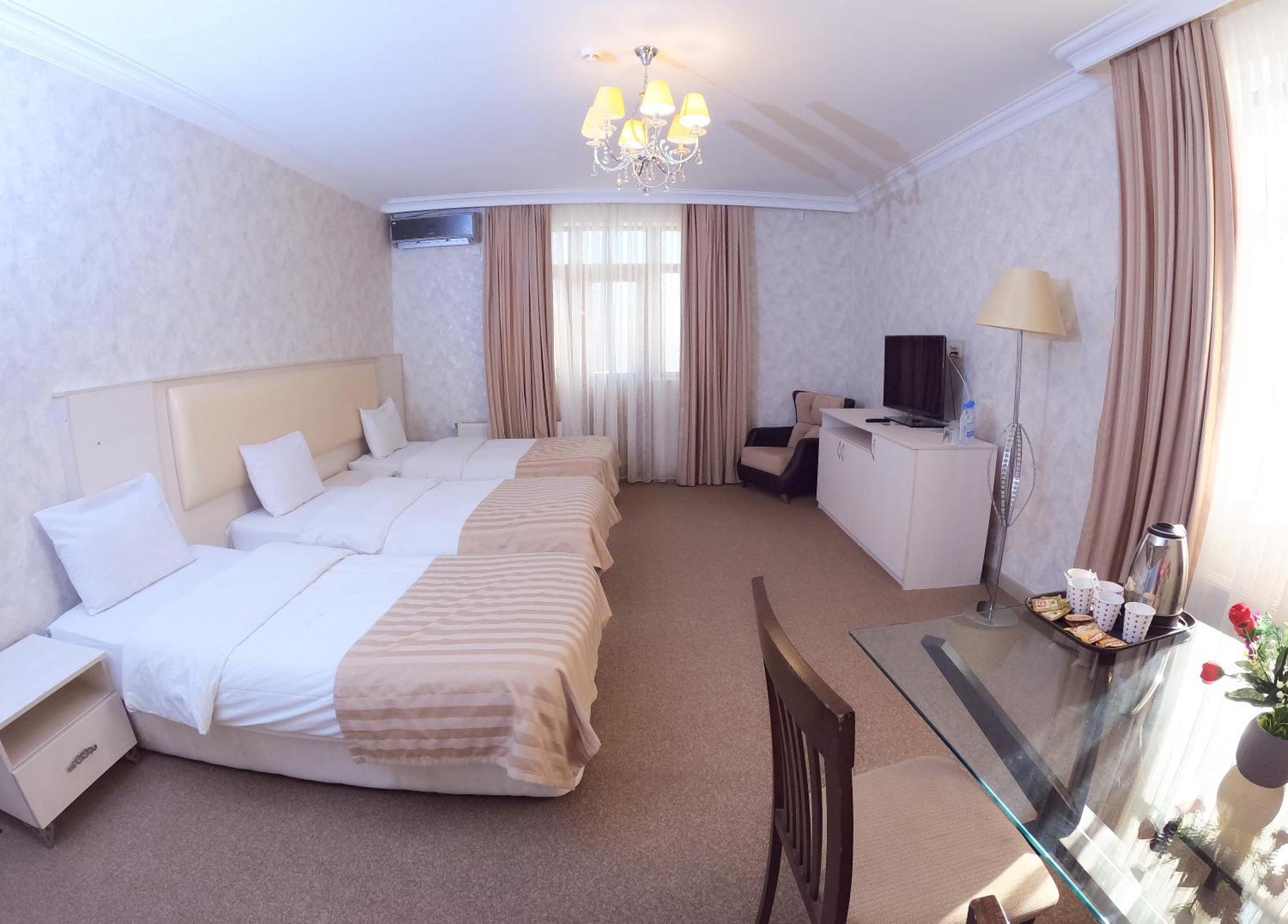 Gabala Yeddi Gozel Hotel Екстериор снимка